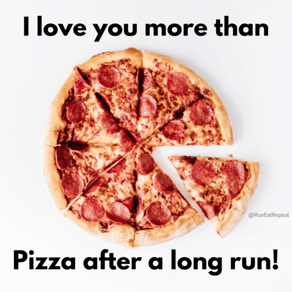 I love you more than pizza Valentines Day