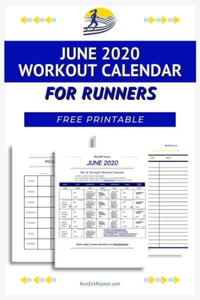 june calendar for runners