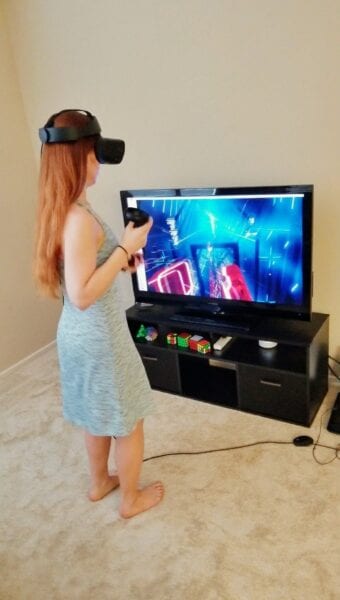 beat saber girl