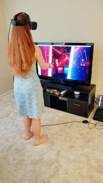 beat saber girl