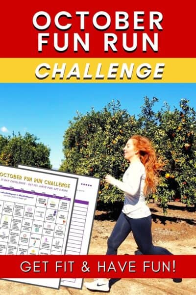 fun run challenge october running calendar free