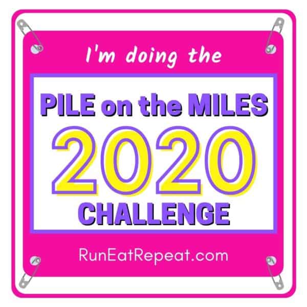 Pile on the Miles @RunEatRepeat - Neon Pink