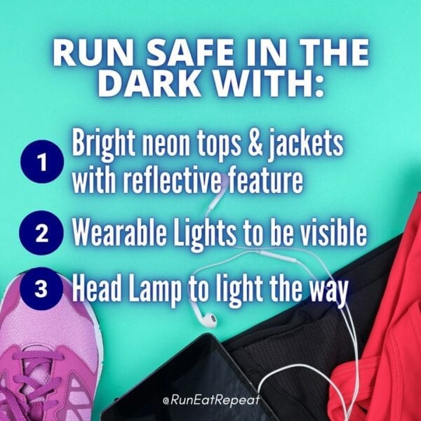 Tips for Running in the dark