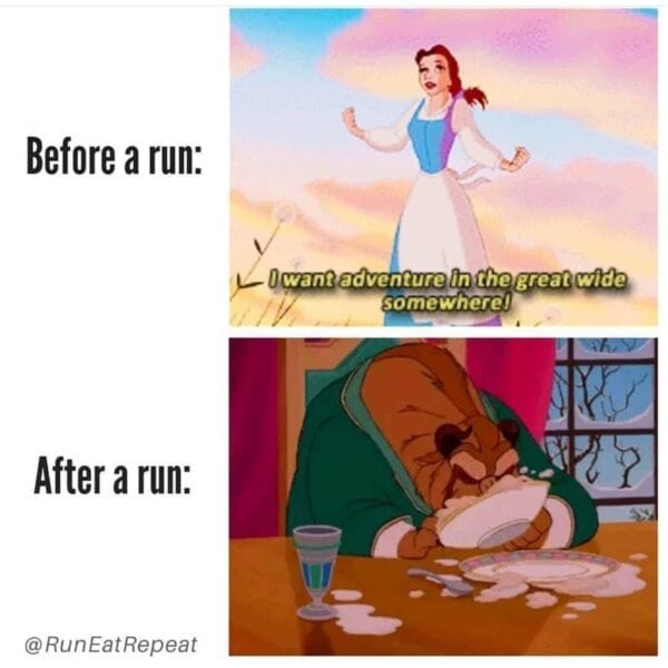 Funny Running Instagram @RunEatRepeat meme