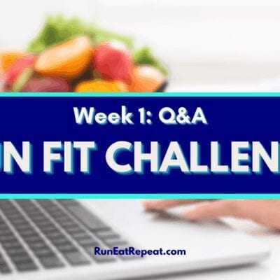 Run Fit Challenge Week 1 – LIVE Q&A