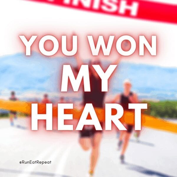 Runner Valentine's Day cards memes 2021