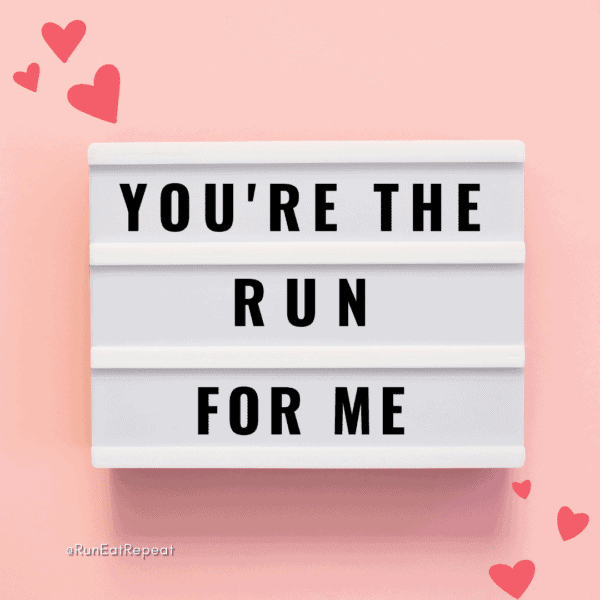 Runner Valentine's Day cards memes 2021