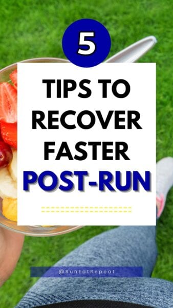 what to do after a run recovery tips