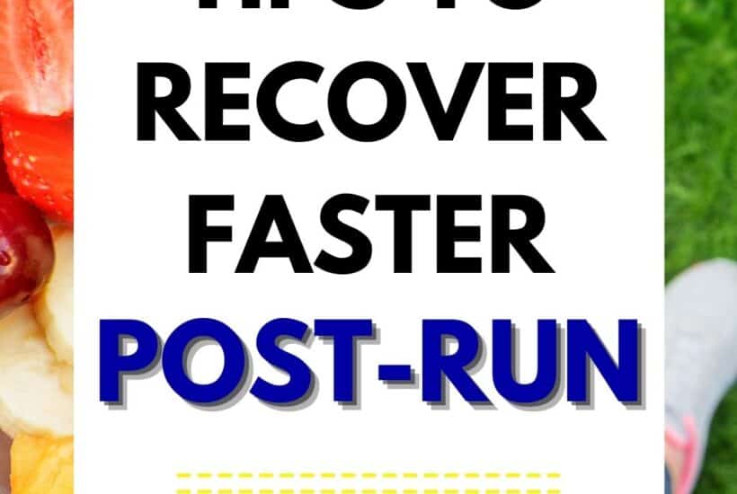 what to do after a run recovery tips