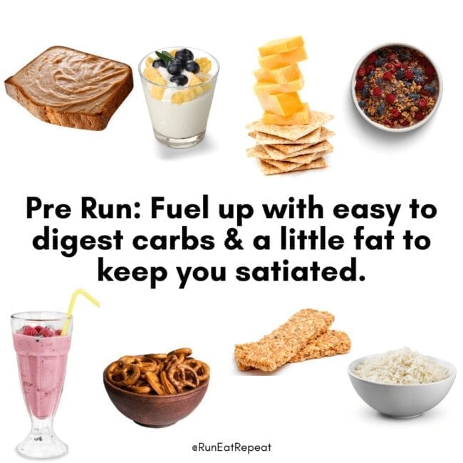15 Fast Pre Run Snack Ideas Run Eat Repeat