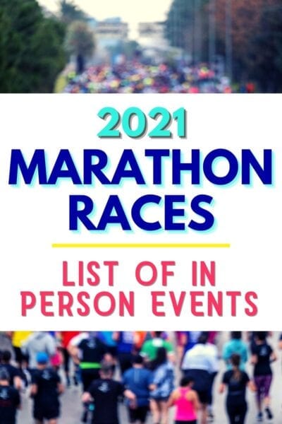 2021 Marathon Races List