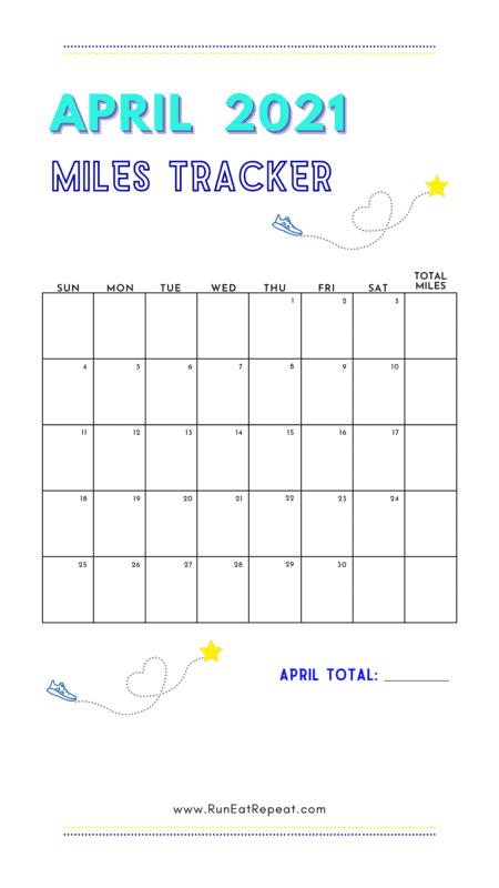 Story Template Running Miles Tracker