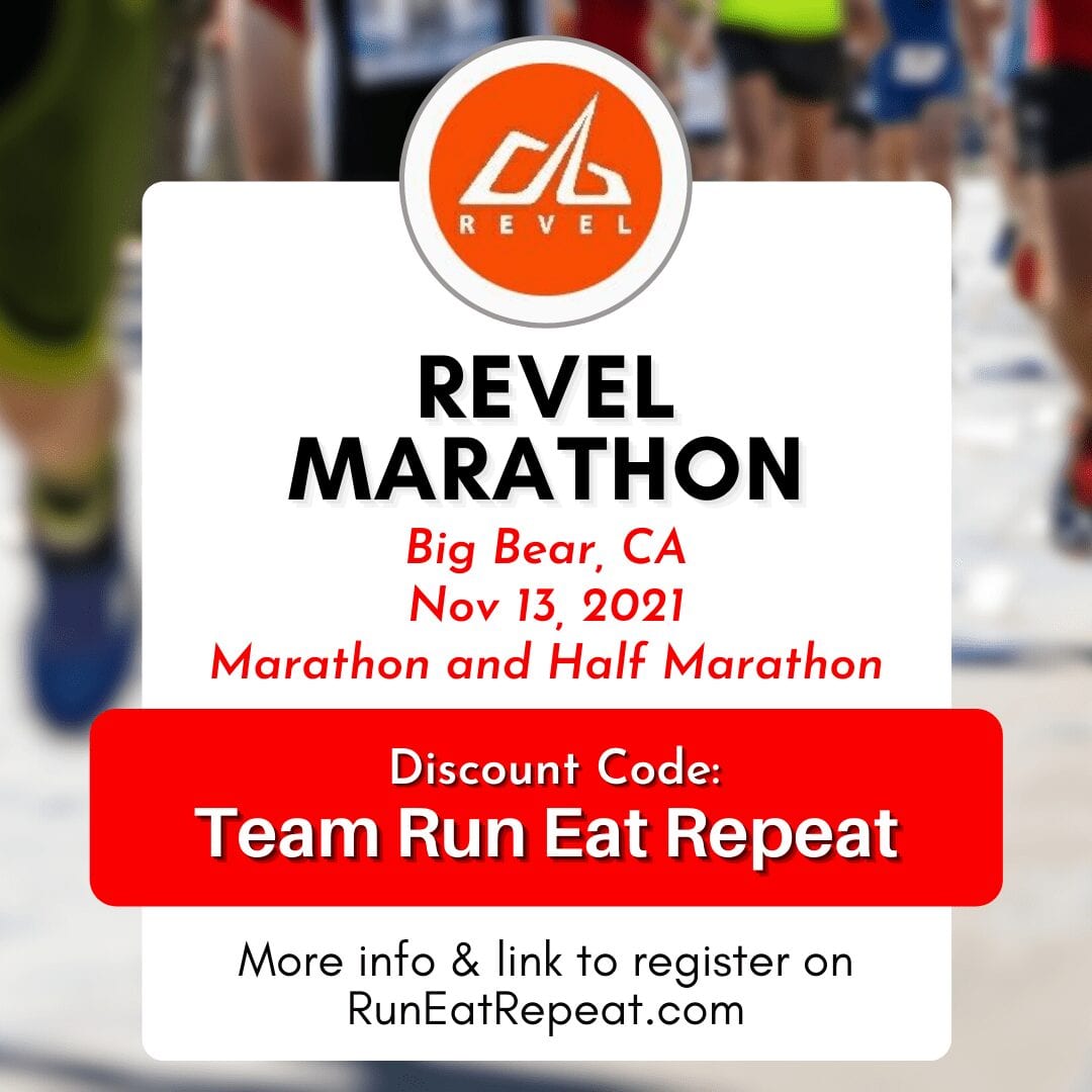 Revel Big Bear Marathon Discount Code 2021 Run Eat Repeat