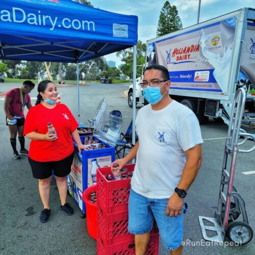 Real California Milk after run 