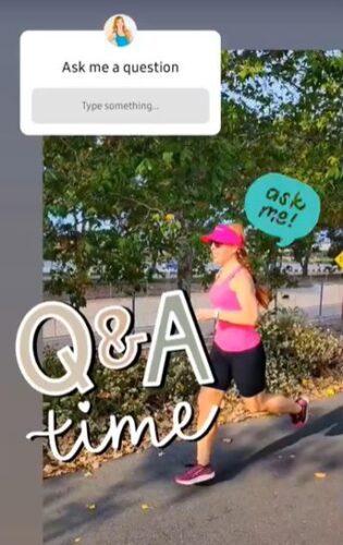 Running questions and answers