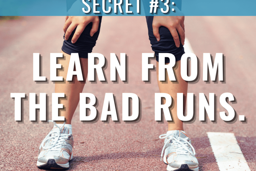 Marathon Training Secret 3