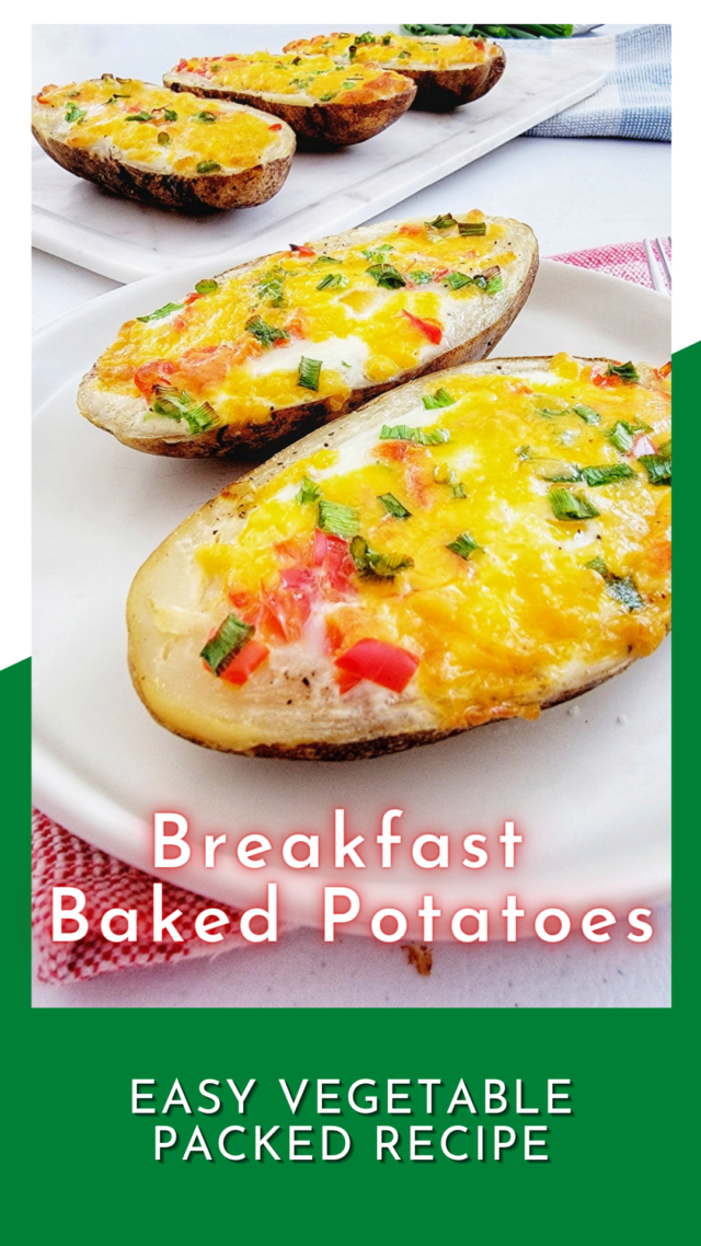 Easy Breakfast Baked Potato Recipe - Run Eat Repeat