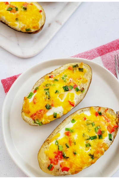 Easy Breakfast Baked Potato Recipe Healthy