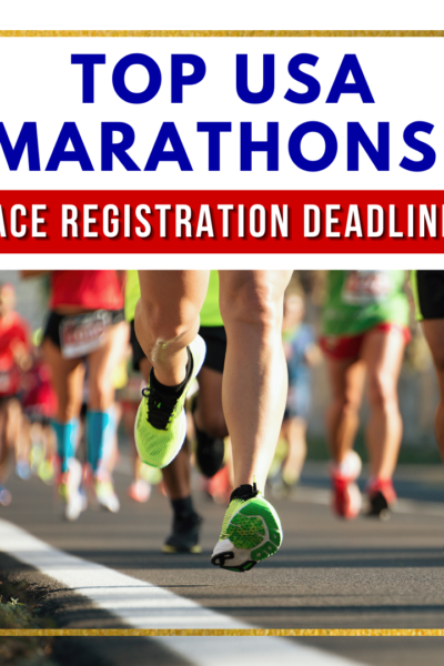 Marathon race sign up deadlines 2022