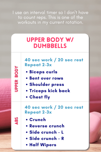 home workout for runners