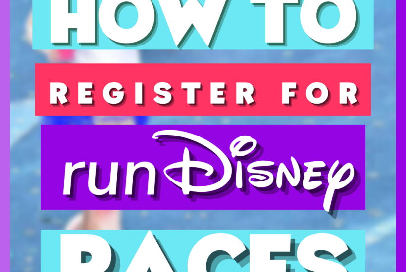 Run Disney Race Registration Tips Hacks