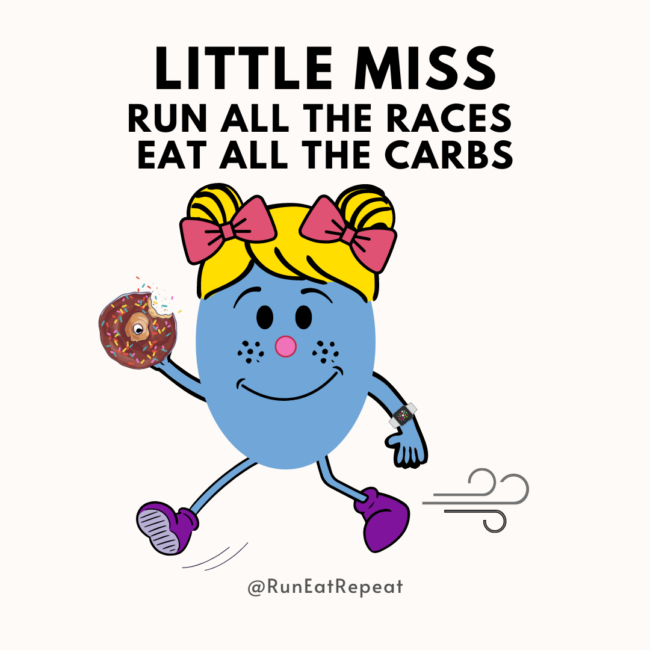 Lil Miss Runner @RunEatRepeat Instagram meme