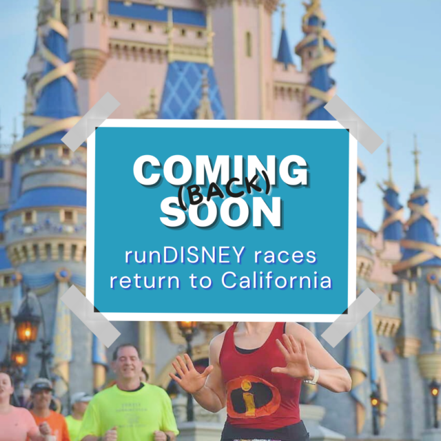 DISNEYLAND RACES ARE COMING BACK - ANNOUNCEMENT - Run Eat Repeat