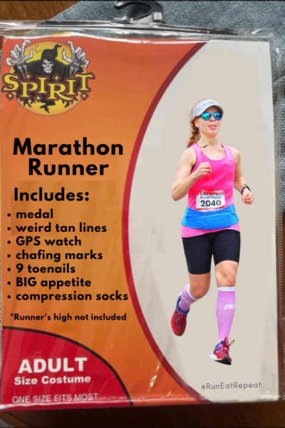 Funny Runner Costume Meme Marathon Runner