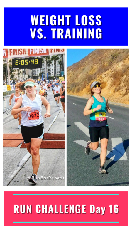  Running for weight loss vs training for marathon