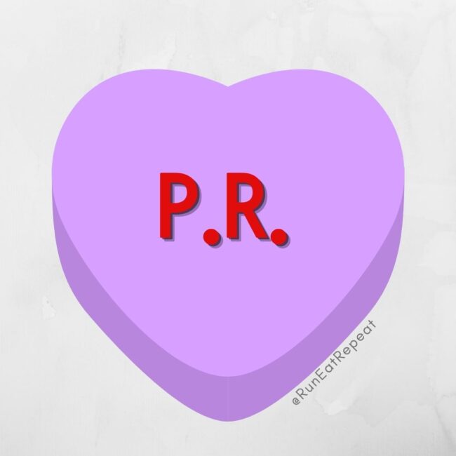 Funny Candy Hearts for Runners Valentine's Day RunEatRepeat.com