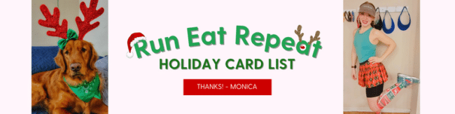 Run Eat Repeat Holiday Card List