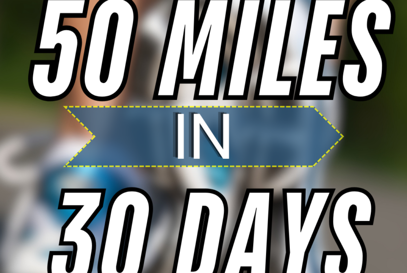 how to run 50 miles in 30 day